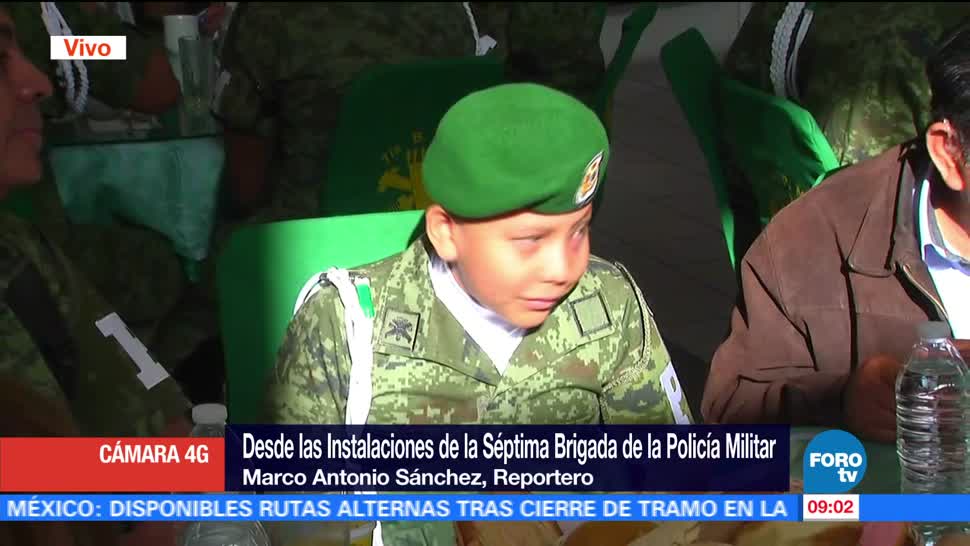 Policía Militar, Niño cumple sueño, José Manuel González Alonso, Fuerzas Armadas