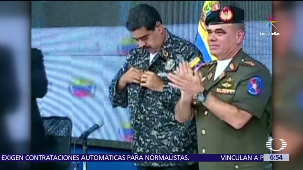 presidente de Venezuela, Nicolás Maduro, Saddam Hussein, uniforme de la Policía Nacional