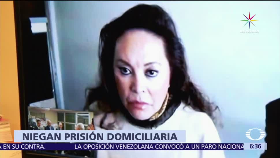 Niegan prisión, prisión domiciliaria, Elba Esther Gordillo, riesgo de fuga, delincuencia organizada
