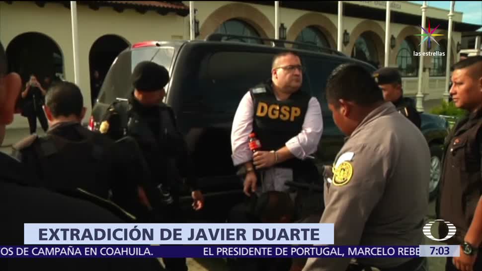 extradición de Javier Duarte, Guatemala, México, Reclusorio Norte, CDMX