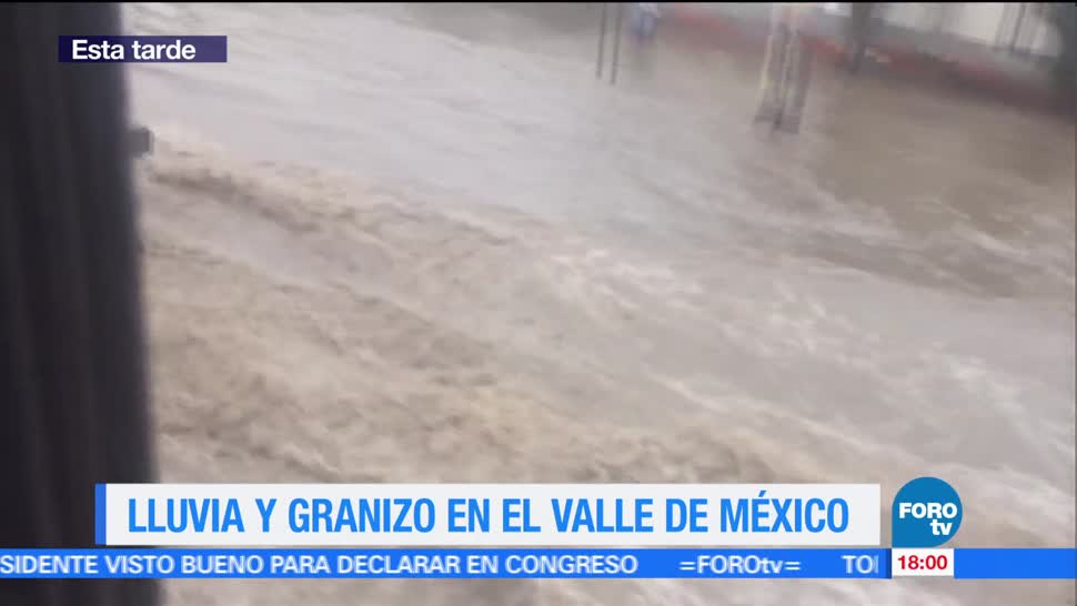 Lluvia Intensa, Inundaciones, Norte, Del Valle De Mexico