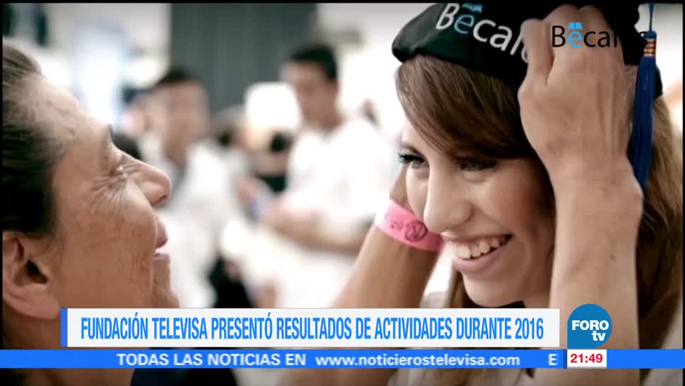 noticias, forotv, Fundación Televisa, presentó, resultados de actividades, 2016