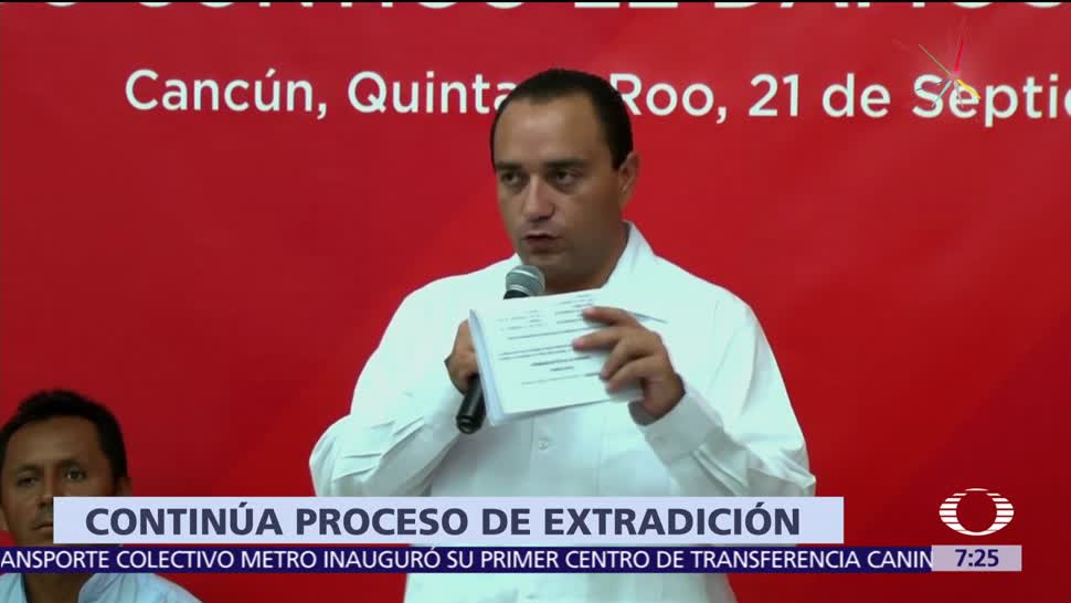 Roberto Borge, exgobernador de Quintana Roo, suspensión provisional, orden de aprehensión