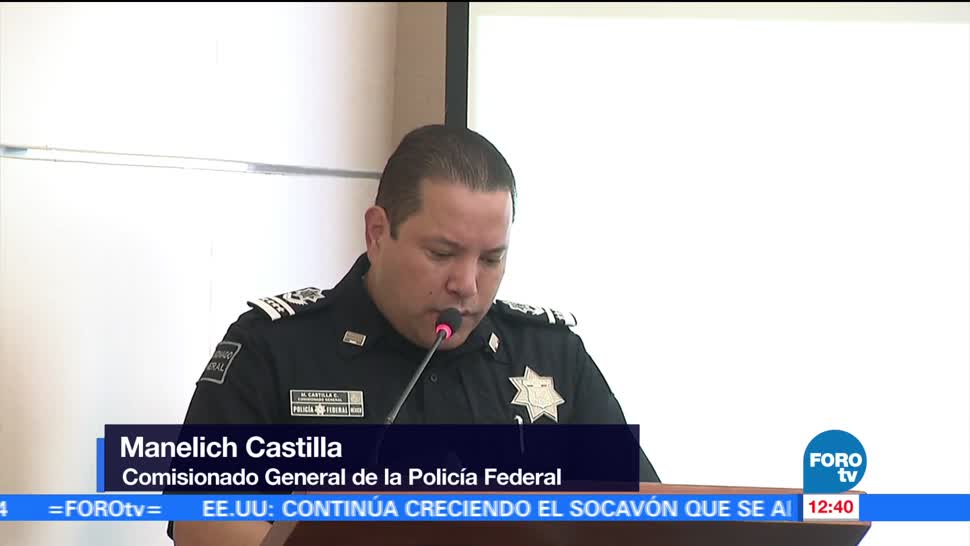 Manelich Castilla, comisionado general, Policía Federal, medios de comunicación