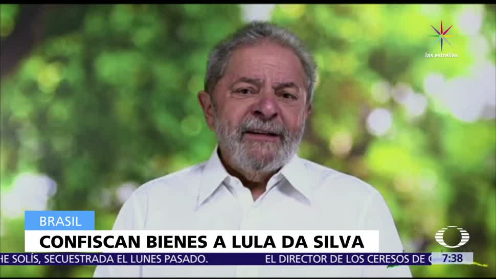Confiscan, expresidente, Brasil, Lula da Silva