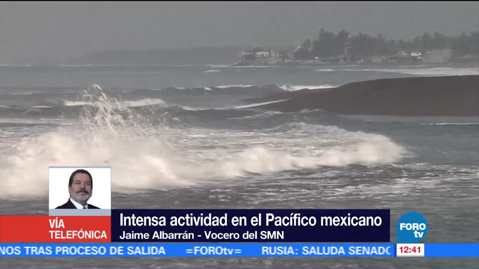 Jaime Albarrán, Servicio Meteorológico Nacional, fenómenos meteorológicos, Pacífico mexicano