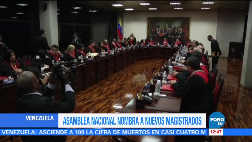 noticias, forotv, Parlamento, Venezuela, 13 magistrados, Parlamento de Venezuela