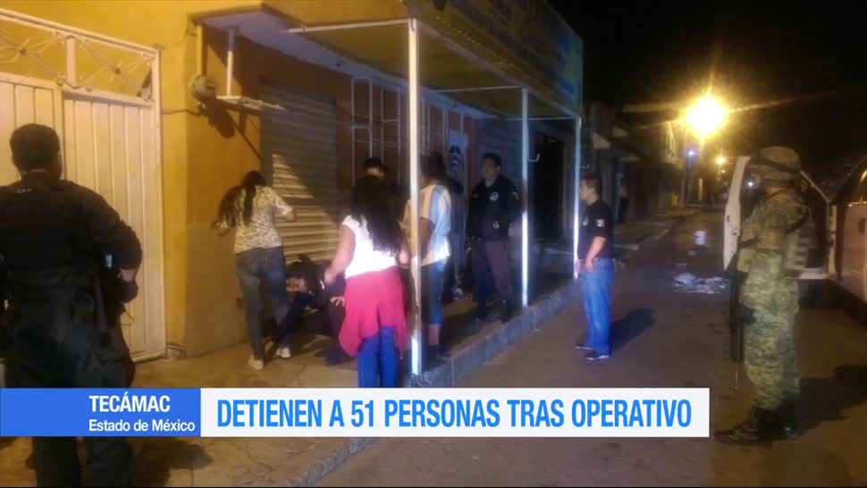 Detienen Personas Tecámac Operativo Fuerzas federales Estado México