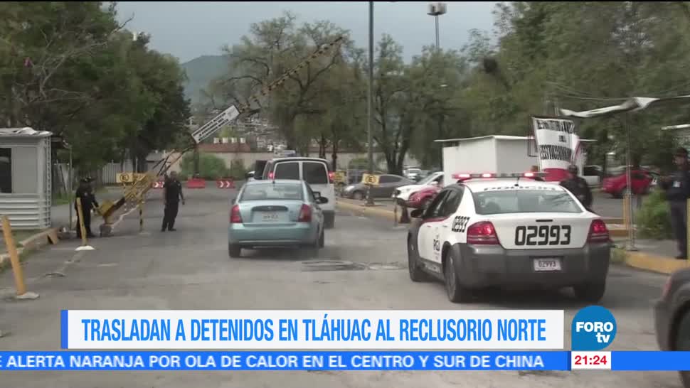 Trasladan Detenidos Tláhuac Reclusorio Norte Enfrentamiento El Ojos