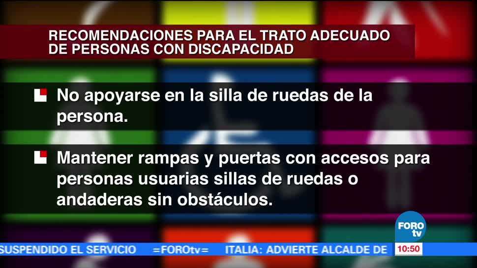 Agenda Discapacidad, Rafael Ortega, Trato Adecuado, Personas Con Discapacidad