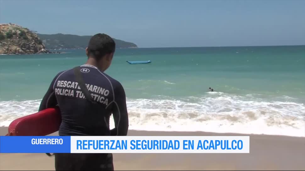 Guardavidas Refuerzan Seguridad Playas Acapulco Guerrero