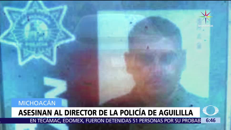 Asesinan al director, Seguridad Pública, Aguililla, Michoacán
