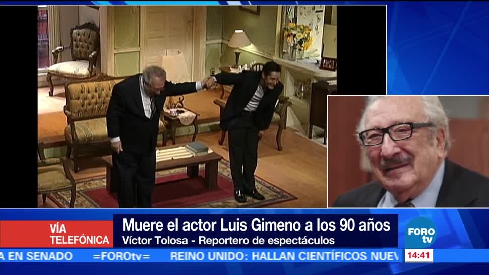 Luis Gimeno Actor 36 Novelas Participacion