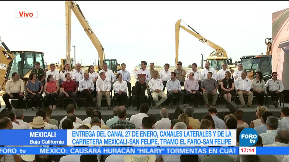 Presidente Enrique Peña Nieto Epn Entrega Obras Viales Baja California