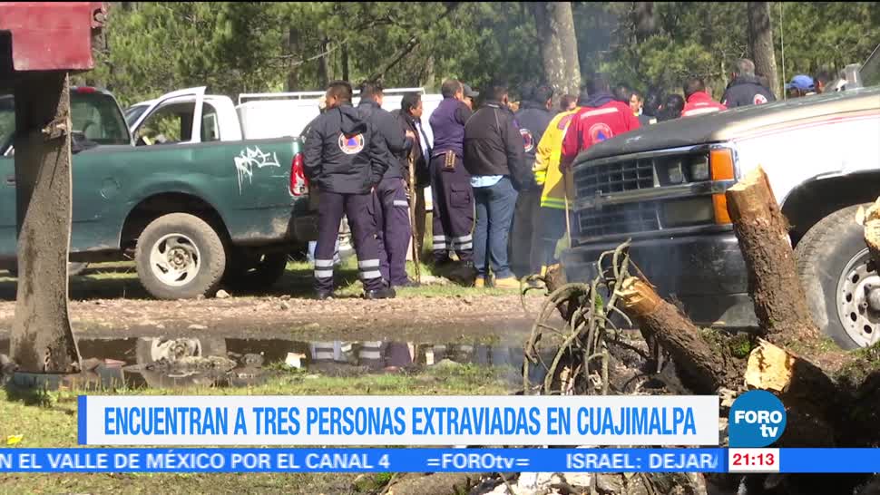 Forotv Noticias Encuentran Tres, Personas Extraviadas Cuajimalpa