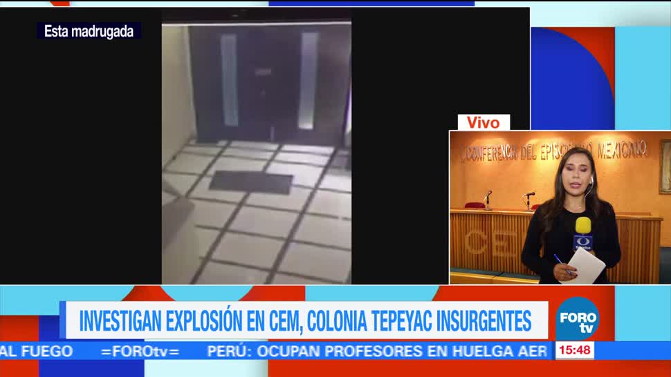 Investigan Explosión Cem Cdmx Conferencia Del Episcopado Mexicano Explosion De Un Artefacto