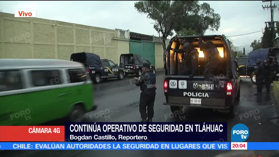 Televisa News Cuatro Detenidos Operativo Tlahuac