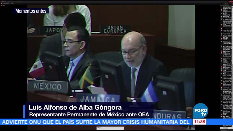 Consejo, OEA, situación, Venezuela