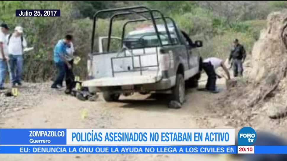 Policias Asesinados Asalto Prospera Morelos Ahuacuotzingo