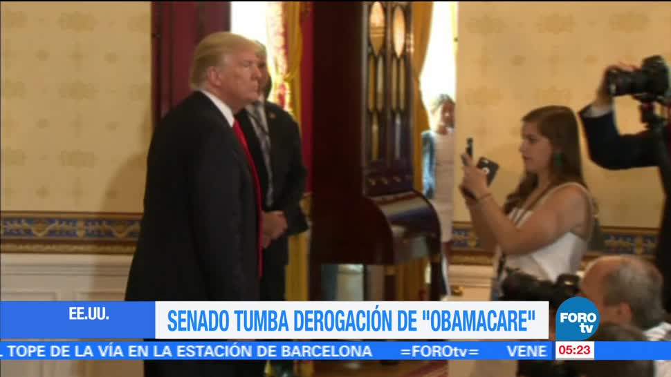 Televisa News Fracasa Trump Obamacare Iniciativa