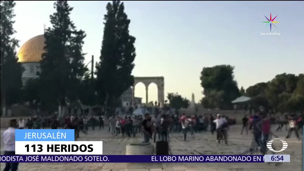 Televisa News Siguen Enfrentamientos Explanada Mezquitas