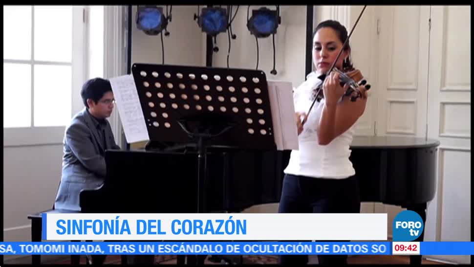 Televisa Noticias Entrevista Violinista Aura Hernandez