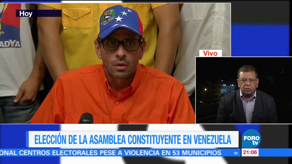 Tensión Venezuela previo elección Asamblea Constituyente