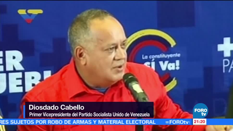 Constituyente se instalará Congreso Venezuela: Cabello