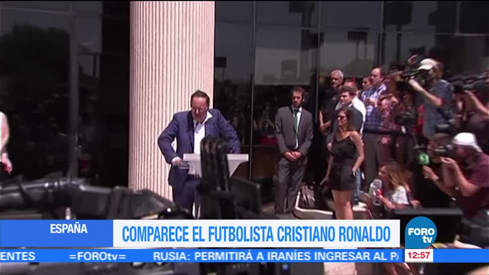 Cristiano Ronaldo Comparece Juez Fraude fiscal