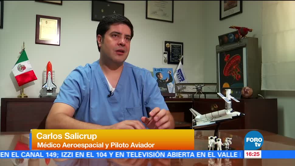 Entrevista Medico Aeroespacial Mexicano Carlos Salicrup