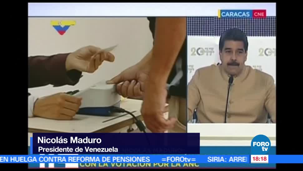 Maduro Celebra Constituyente Opositores Protestan Calles De Venezuela Ricardo Burgos