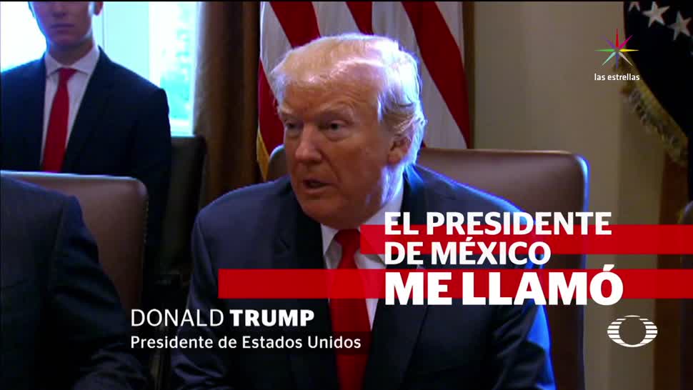 Trump Presume Felicitacion EPN Presidencia Niega
