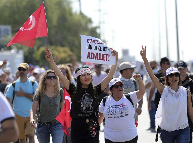 Kilicdaroglu, Estambul, Marcha Contra Gobierno, Tayyip Erdogan, Ankara