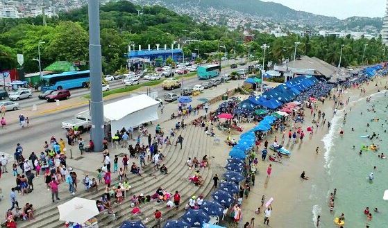 Acapulco Sector Hotelera Verano Periodo Guerrero