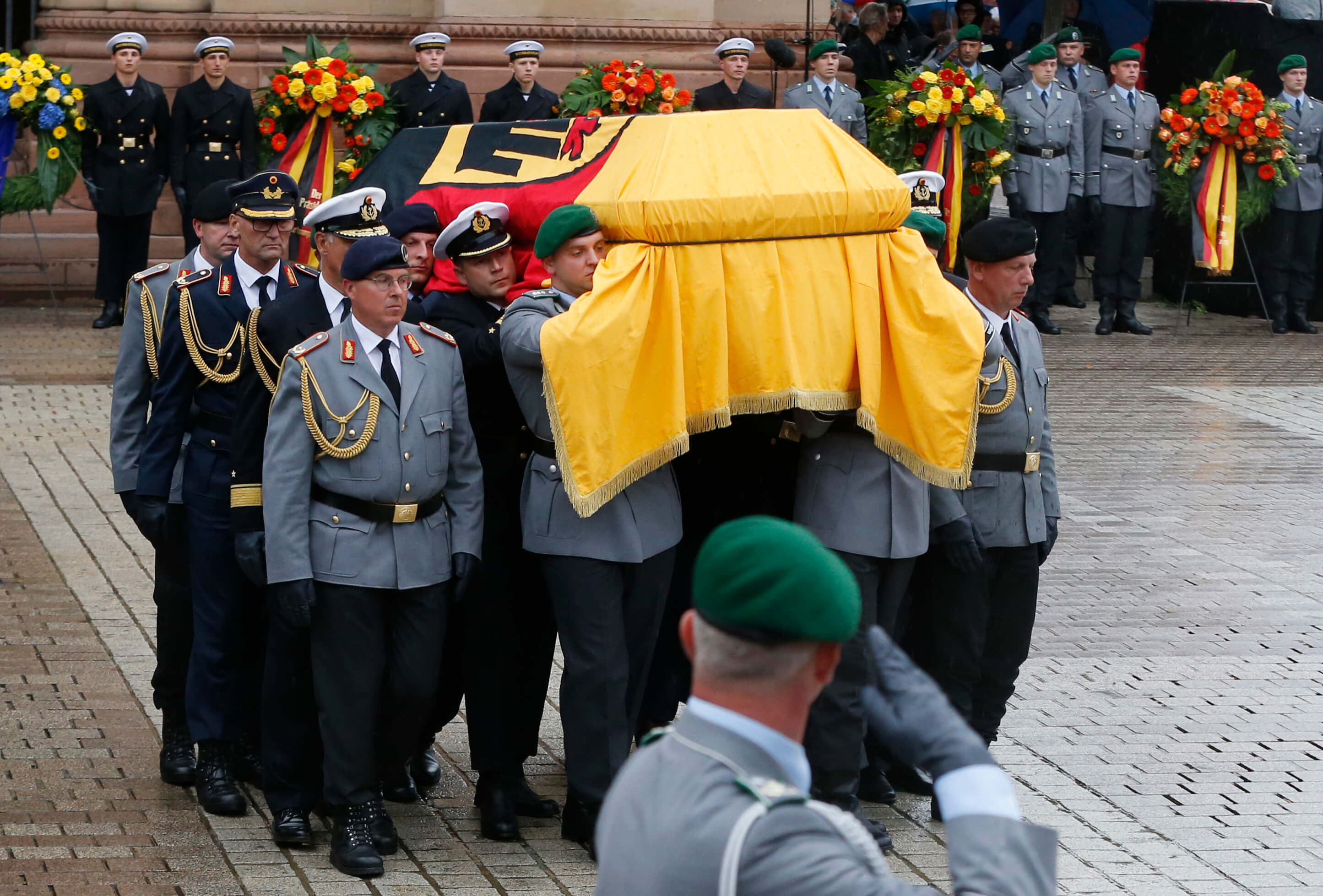 Funeral, Helmut Kohl, ataúd, Alemania, Speyer