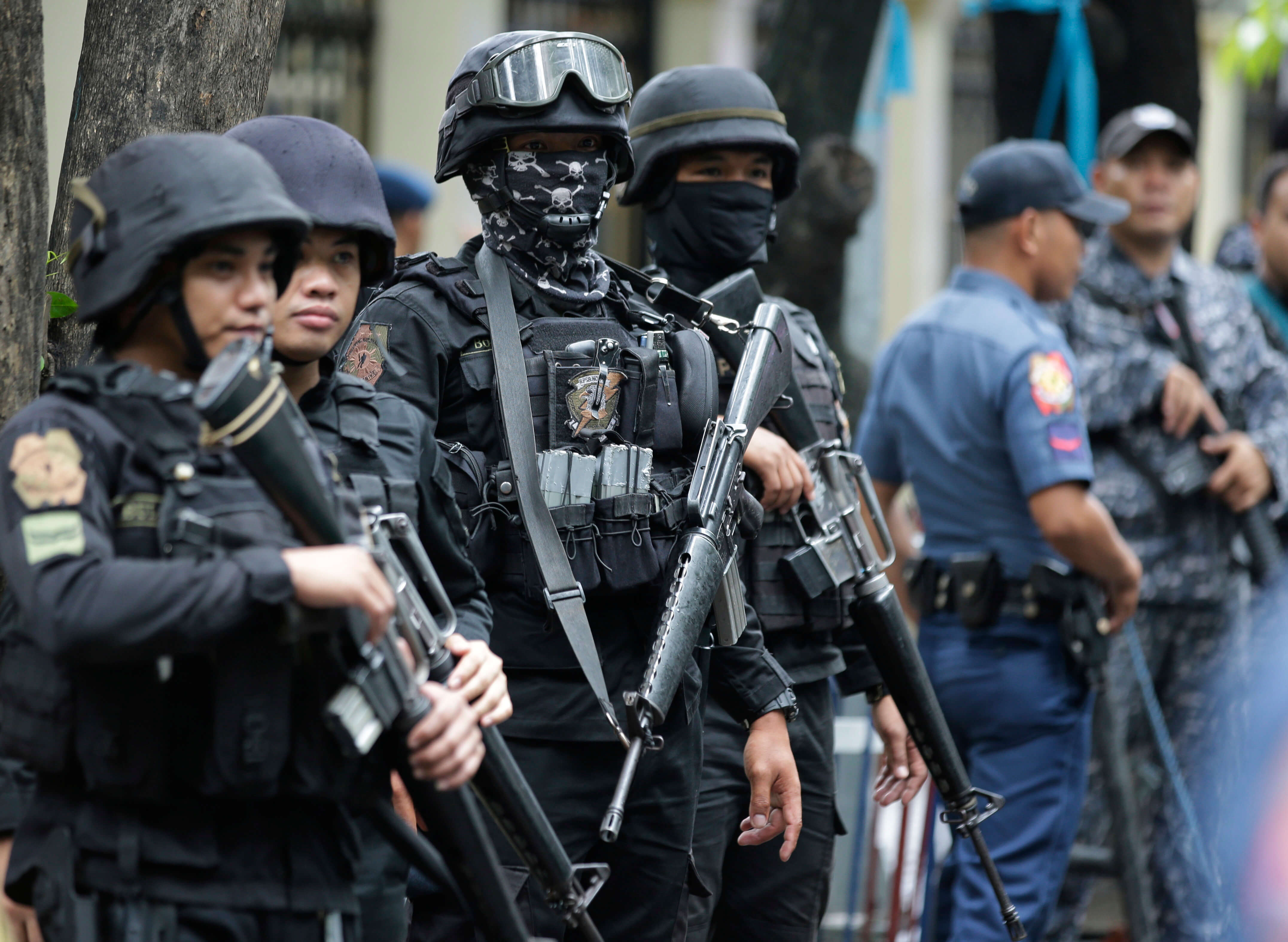 Redada Antidroga Filipinas Policias Armas Ejercito