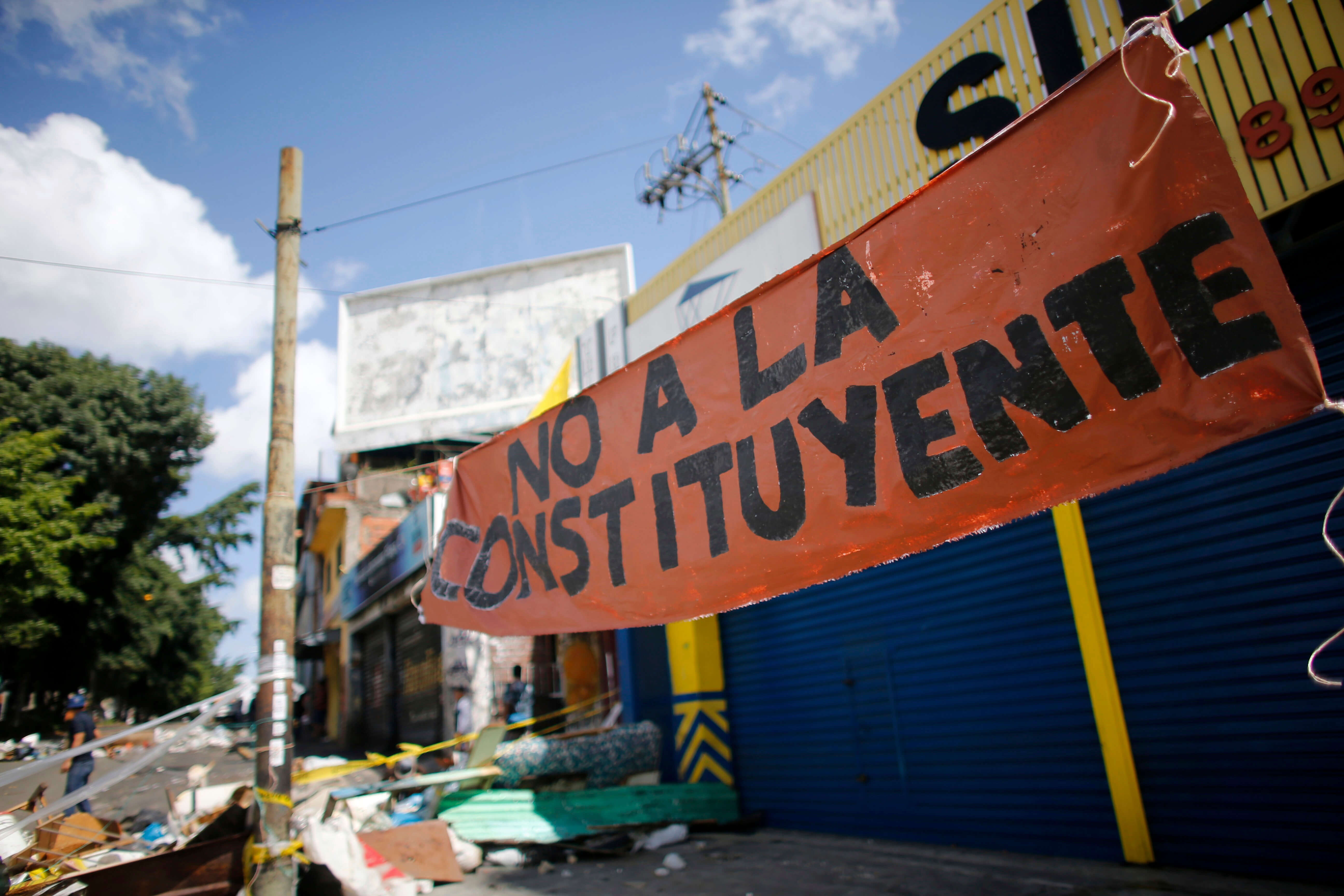 Oposicion Venezolana Llama Concentracion Constituyente Calles