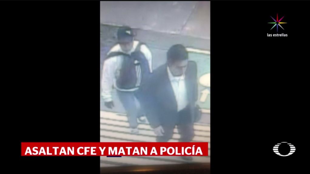 Policía Auxiliar, asalto, CFE, Culhuacán, Coyoacán, muere policía