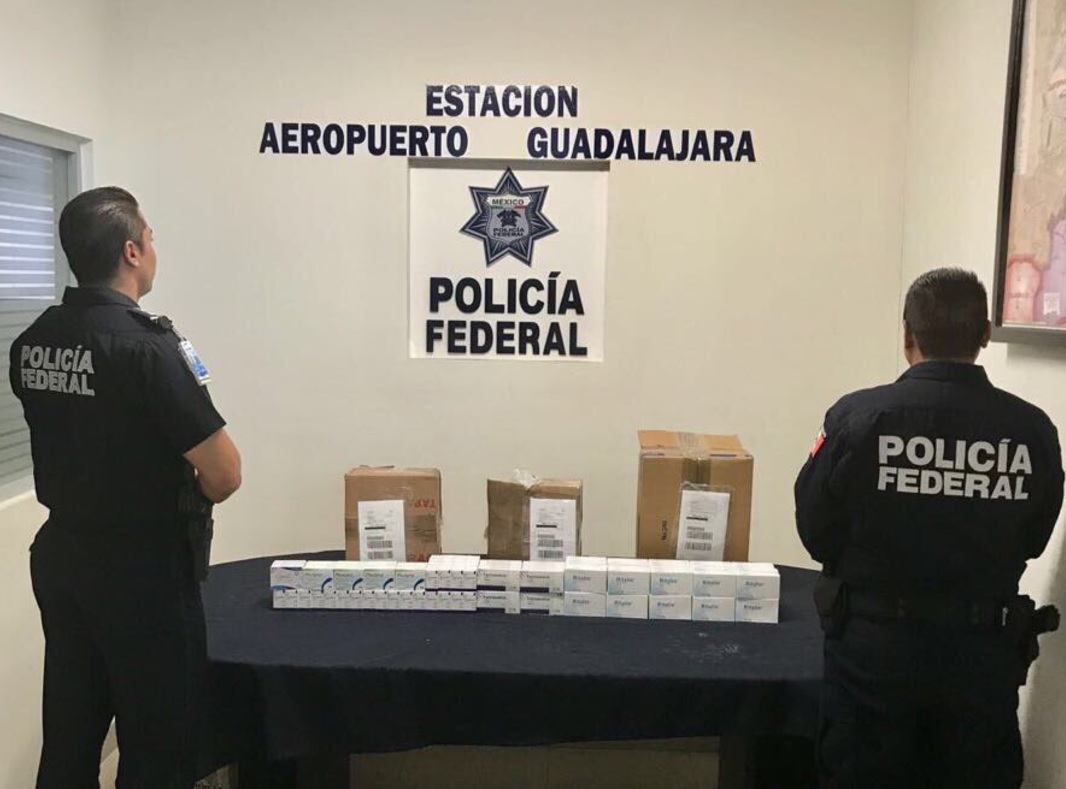 Aseguran Tabletas Medicamento Controlado Aeropuerto Guadalajara