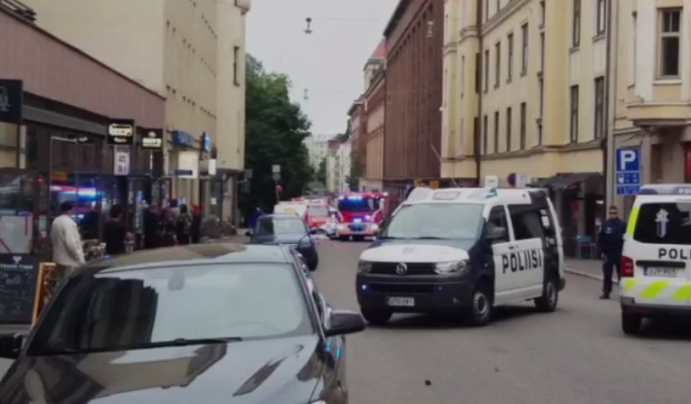 Atropellan a multitud en Helsinki, capital de Finlandia