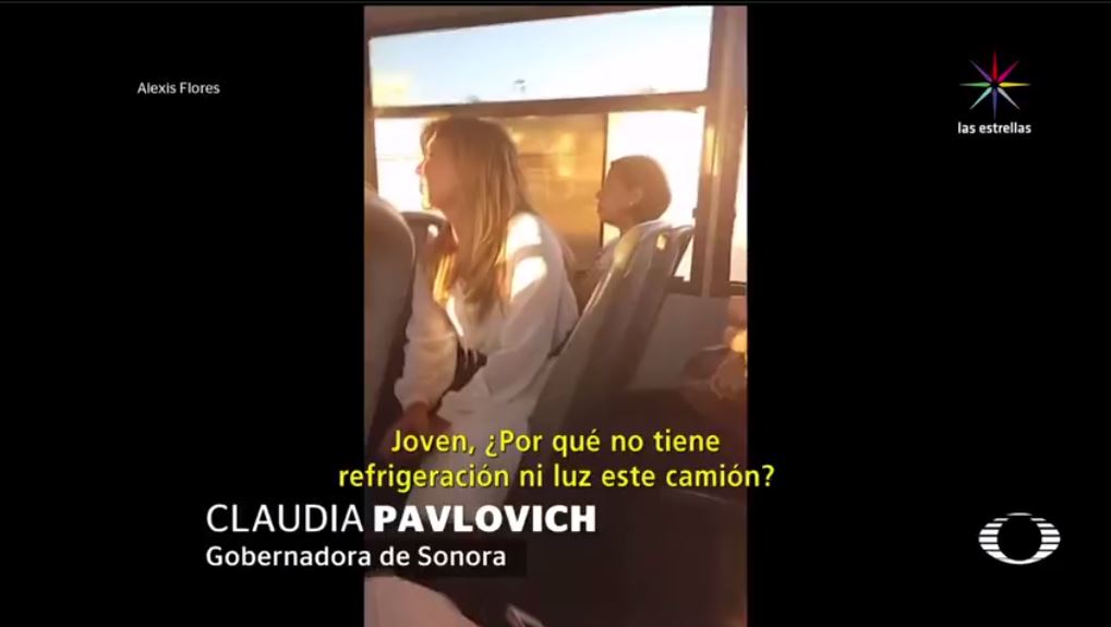 Claudia Pavlovich, gobernadora, Sonora, aire acondicionado, luces, ley, clima