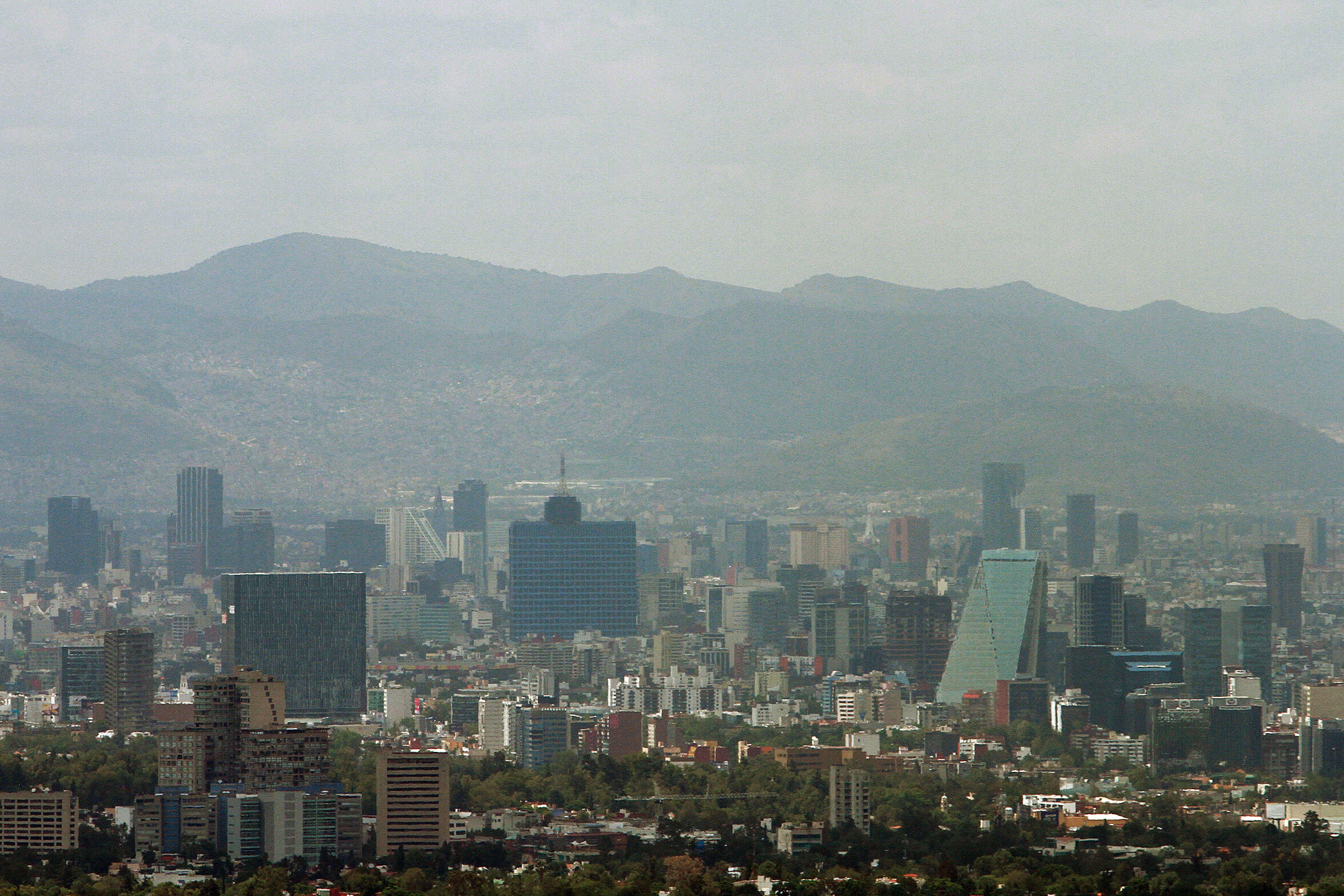 Mala calidad del aire en tres municipios mexiquenses y dos delegaciones CDMX