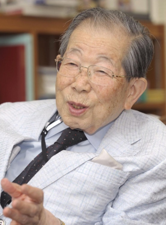 El médico japonés Shigeaki Hinohara muere a los 105 años (Foto: Japan Times)