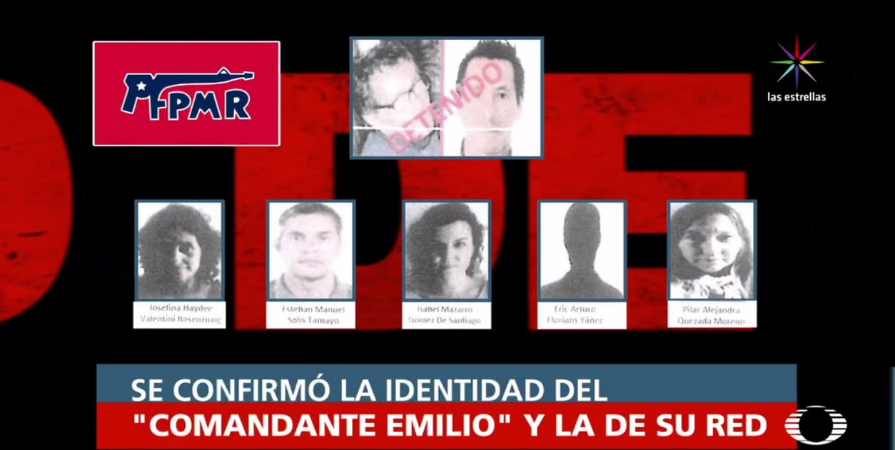 El comandante Emilio, de guerrillero chileno a líder de secuestradores en México