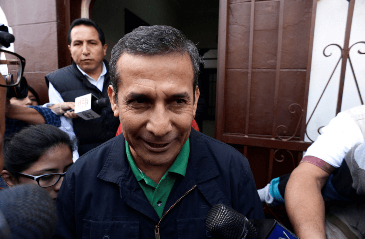 El expresidente de Perú Ollanta Humala, preso por corrupción