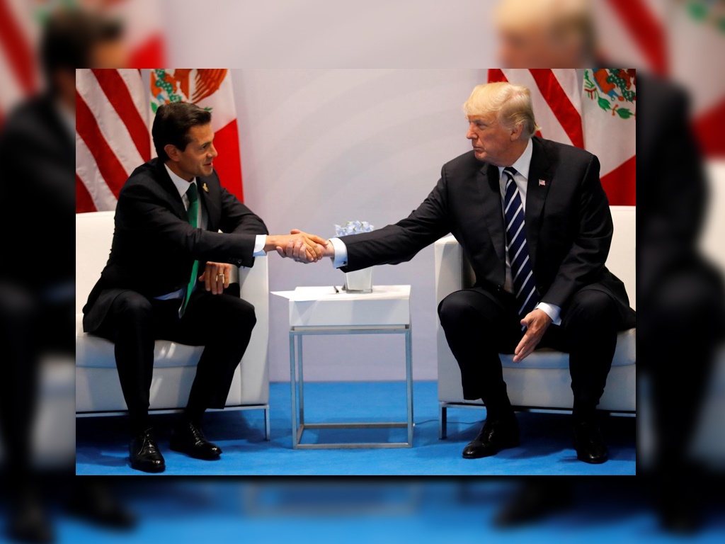 Enrique Peña Nieto y Donald Trump dialogaron sobre la renovación del TLCAN