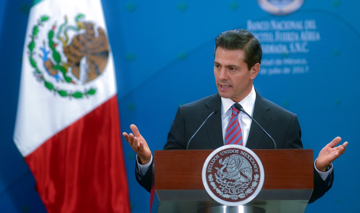 Enrique Peña Nieto, presidente de México. (Presidencia de la República)