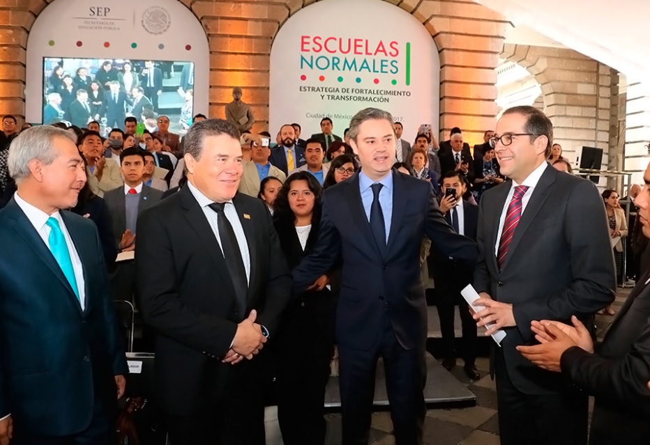 Aurelio Nuño aseguró que el cambio de México depende la educación. (SEP)