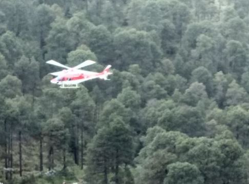 Rescatan Helicopteros Estado De Mexico Relampagos Extraviados