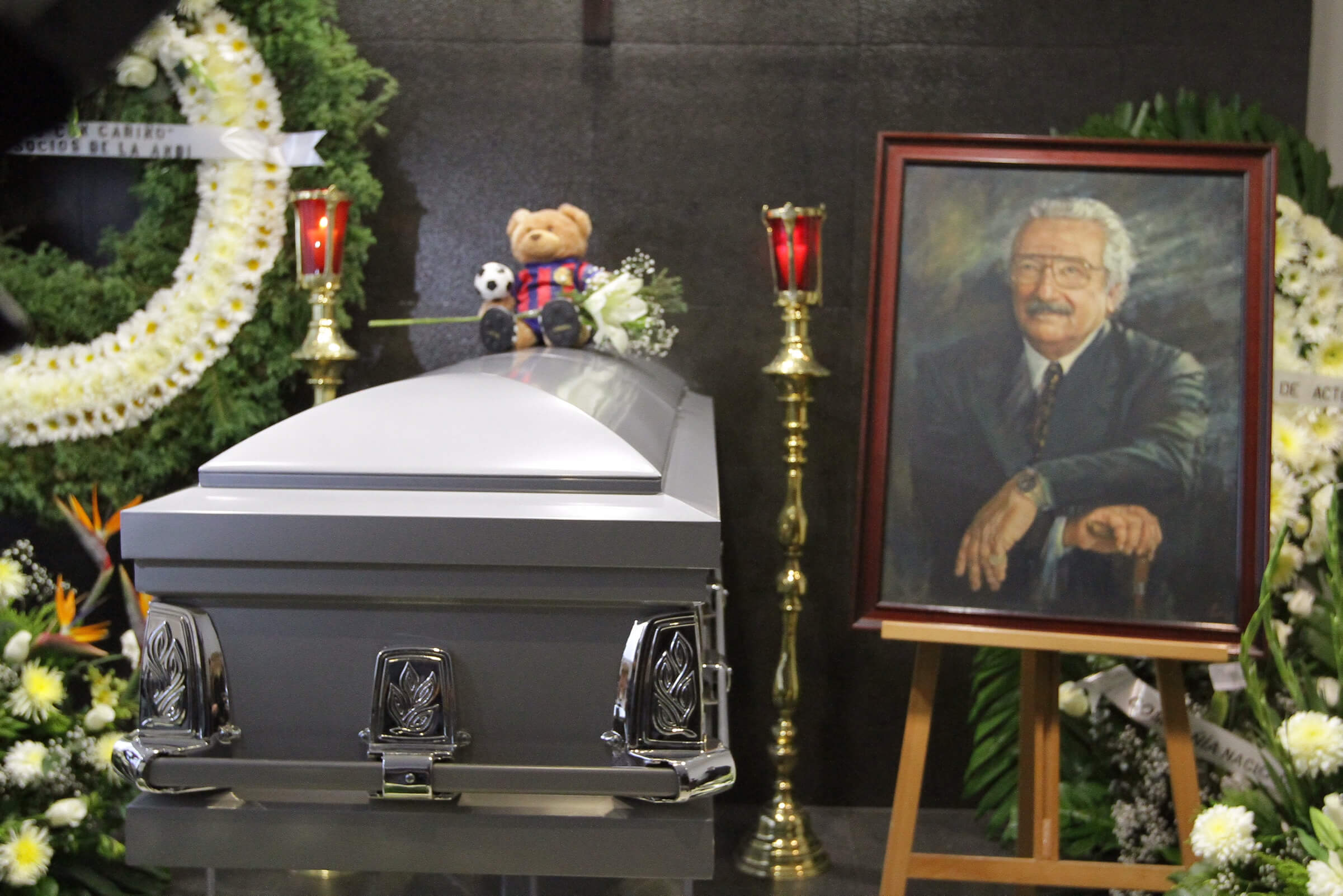 Funeral del actor Luis Gimeno en la CDMX